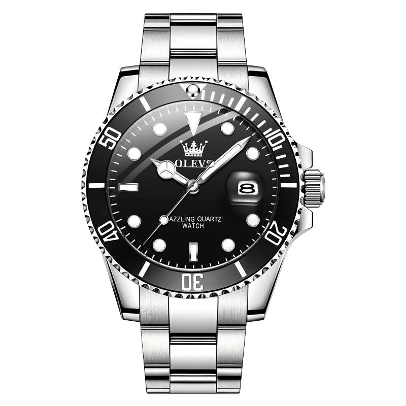 Waterproof Luminous Quartz Watch for Men - Black - Eda00268001D 11