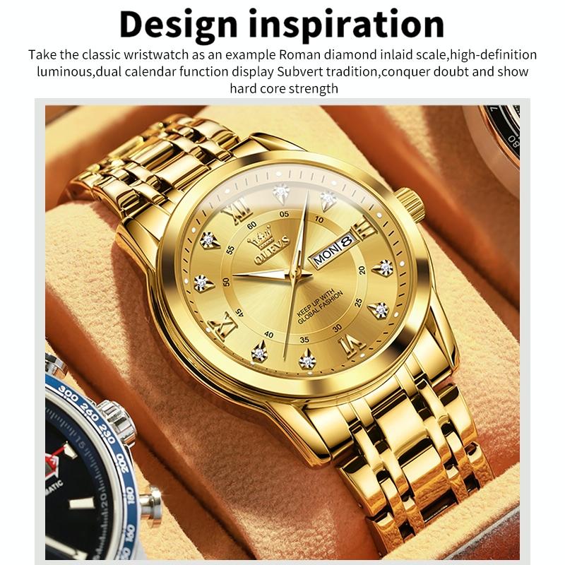 Waterproof Luminous Quartz Watch for Men - Business Style - White 11