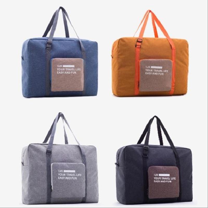 Waterproof Travel Bag for Women and Unisex Luggage - Large Capacity - Orange 3
