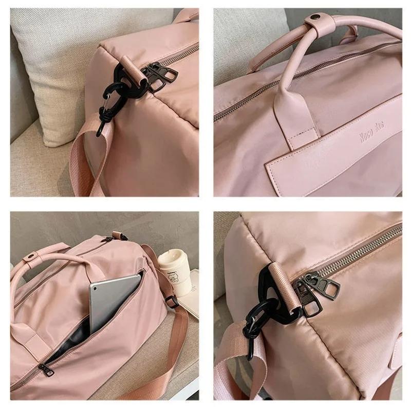 Large Sports Bag with Separate Shoe Compartment - Khaki 5