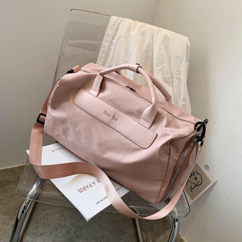 Large Sports Bag with Separate Shoe Compartment - Khaki 14