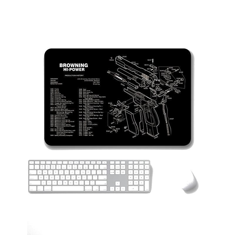 2 Pack Non Slip Office Gaming Mouse Pad 2Mm - Sps-Glock