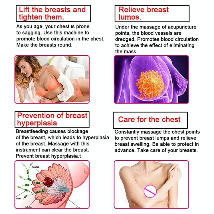 Portable Electric Massage Chest With Charging - D Cup 7