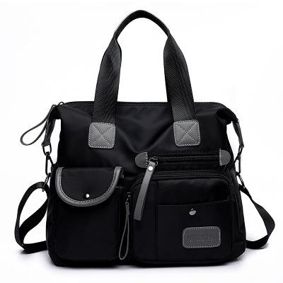 Versatile Oxford Cloth Shoulder Bag for Women - Blue