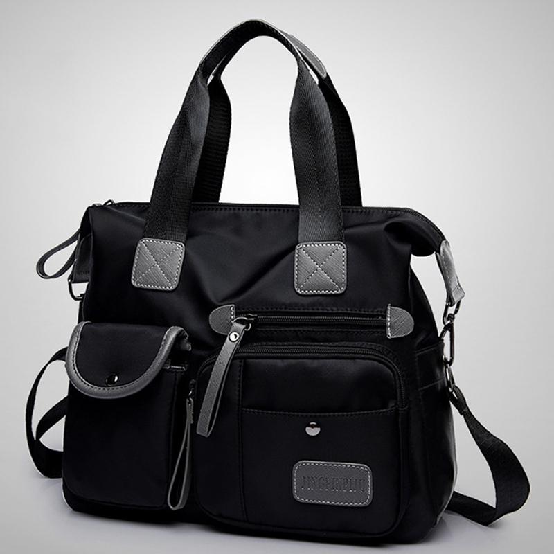 Versatile Oxford Cloth Shoulder Bag for Women - Blue 3