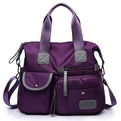 Versatile Oxford Cloth Shoulder Bag for Women - Blue 14