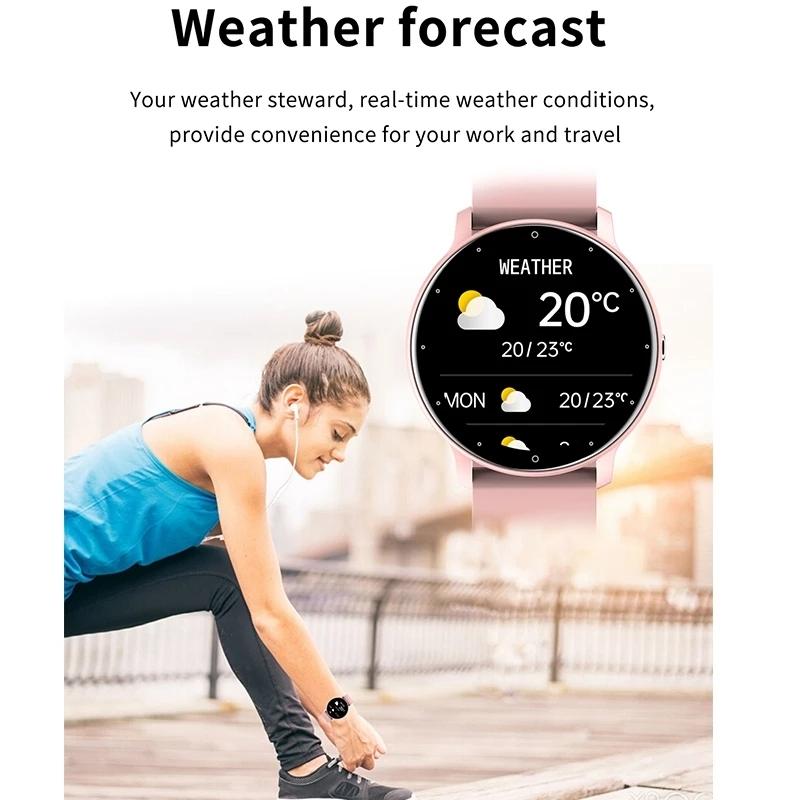 Smart Watch With Heart / Bp / Oxygen / Sleep Monitoring - Ip67 Waterproof - Yellow 5