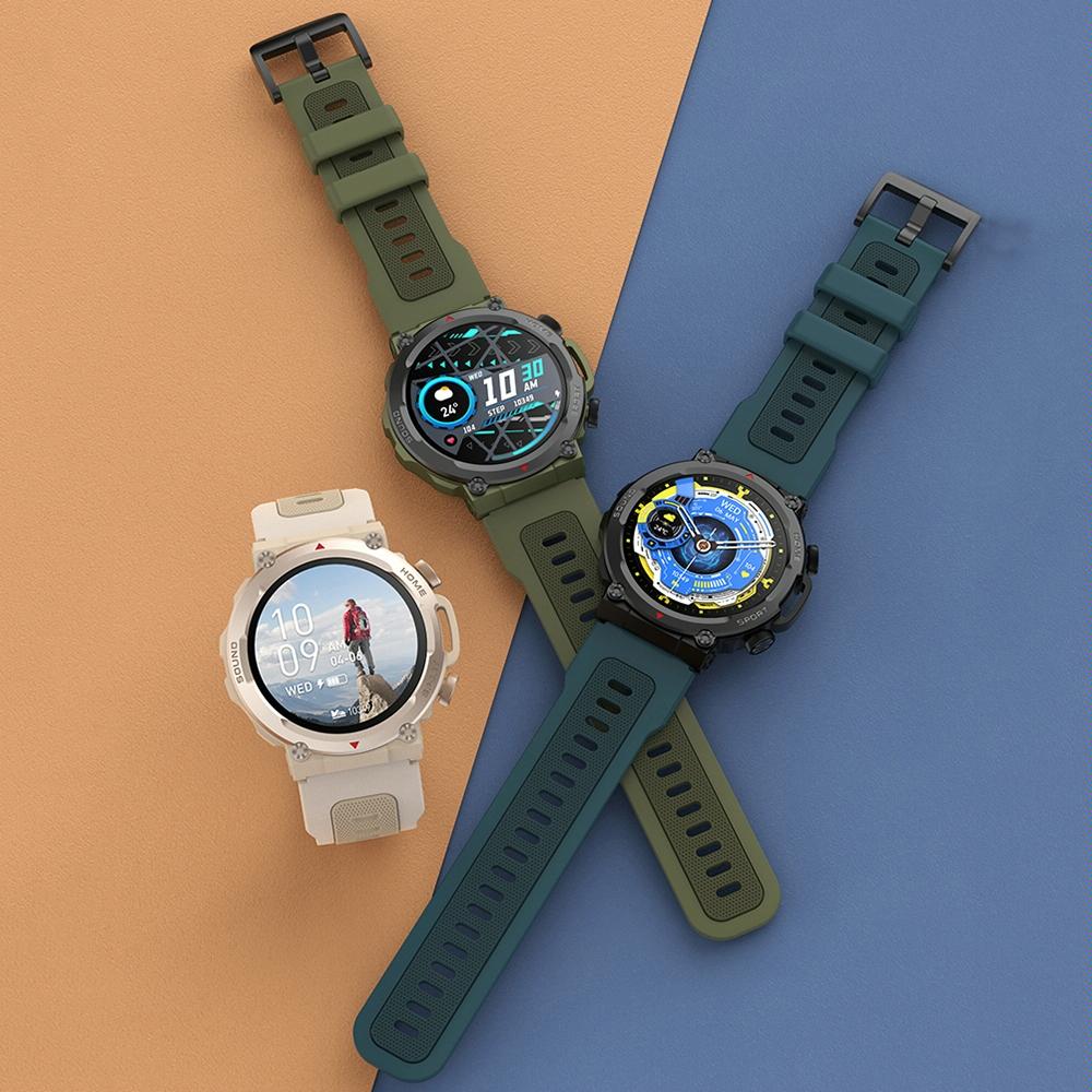 Waterproof Smart Watch With Heart Rate & Sleep Monitoring - Gold 6