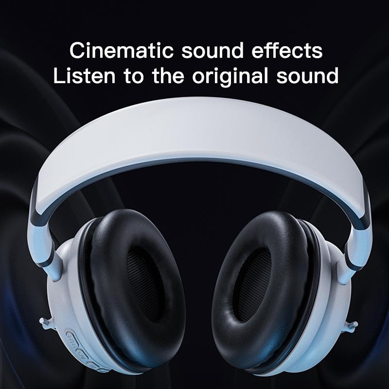 Foldable Wireless Headset With Mic Ke-29 - Blue 4