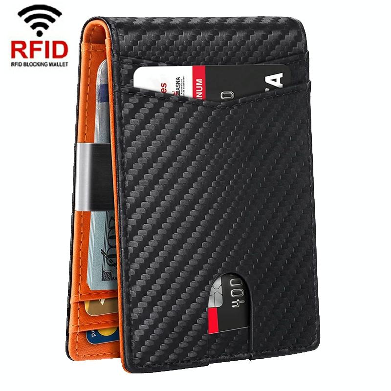 Rfid-protected Leather Credit Card Wallet - Secure & Stylish - Beige 12