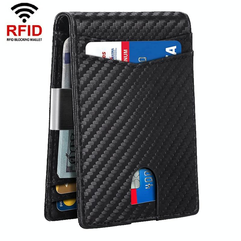 Rfid-protected Leather Credit Card Wallet - Secure & Stylish - Beige 13