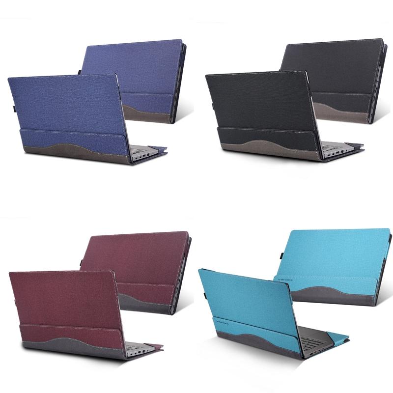 Protective Leather Case For Hp Envy X360 13-Ag Ar - Anti-Fall - Gray Cobalt Blue 3