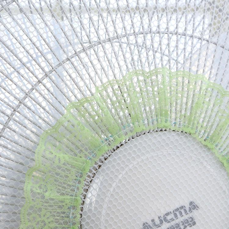 Electric Fan Safety Net Cover - Anti-pinch Dustproof - Red Plum 6