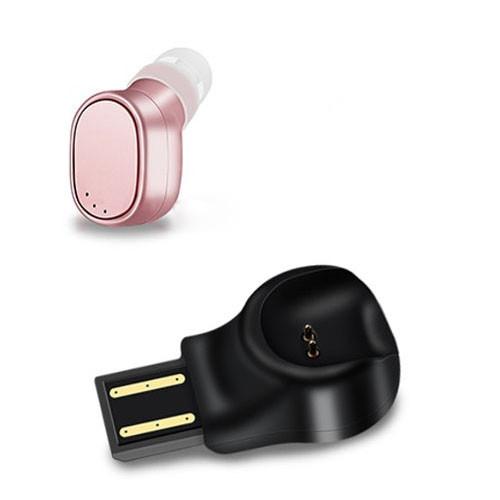 Portable Magnetic Bluetooth Earbud for Iphone - Lesiri X12 - White