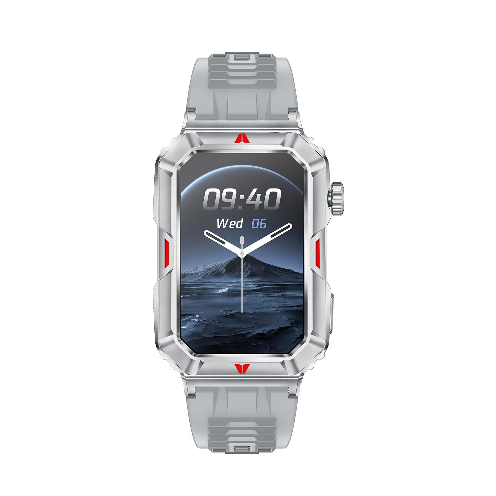 Smart Bracelet With Sleep Detection And Silicone Strap - Bt5.2 - Silver 13