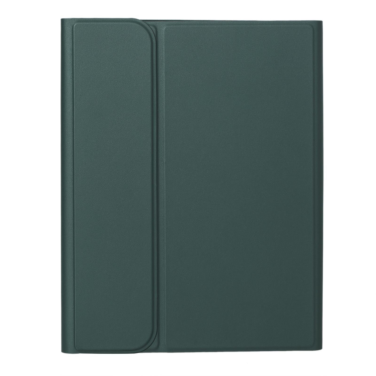 10.9 Ipad 10Th Gen 2022 Backlit Keyboard Case With Pen Slot - Bluetooth Leather - Light Green 13