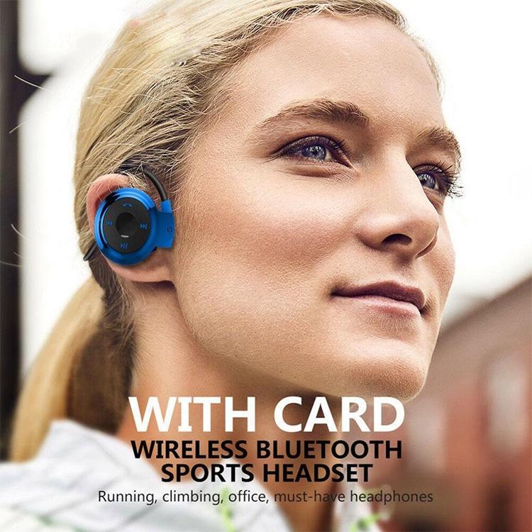 Wireless Mini-503 Earphones with Fm Radio & 32gb Tf Card Support - Gold 5