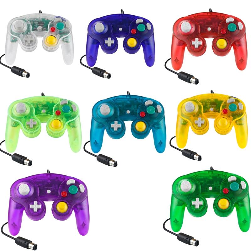 5 Piece Wired Game Controller for Nintendo Ngc - Water Green 3