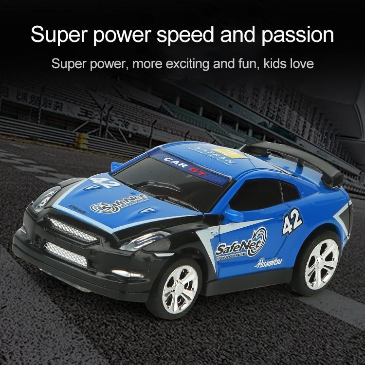 Mini Rc Car with Remote Control - Coke can Design - Red 6