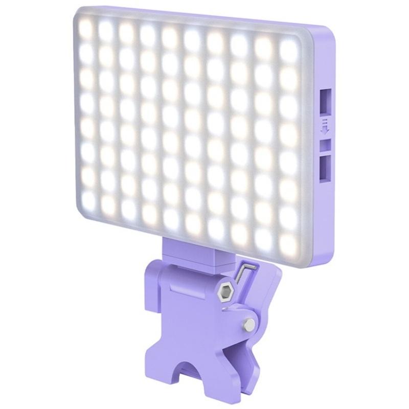 Portable Led Fill Light for Phone Laptop and Video Conferencing - White 12