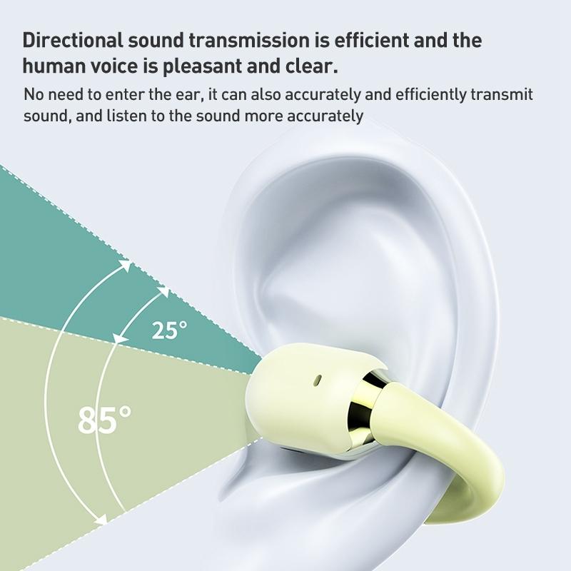 Symphony Gs09s Tws Bluetooth Earphones - Zga Air Conduction - Pink 4