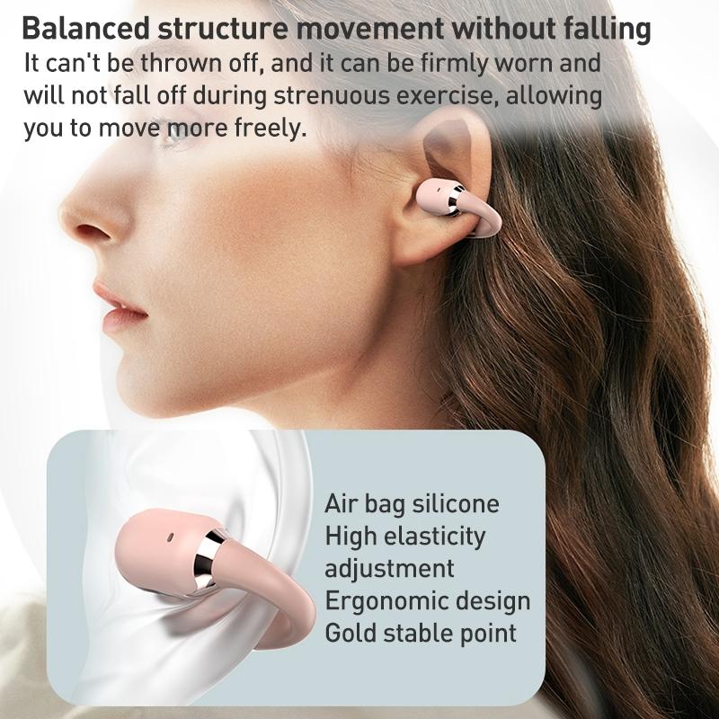 Symphony Gs09s Tws Bluetooth Earphones - Zga Air Conduction - Pink 5