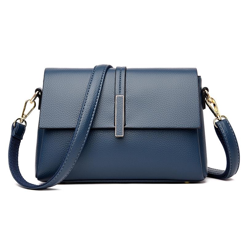 Spacious Women Shoulder Bag For Commuting - Blue 15