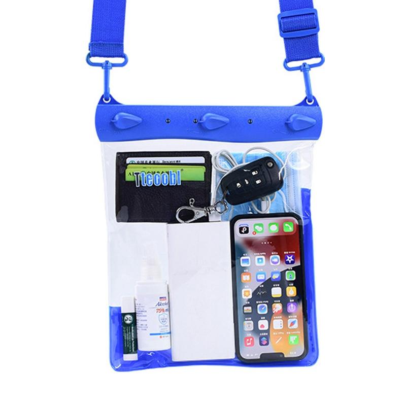Waterproof Shoulder Messenger Bag For Sundries Phone Compatible - Blue 10