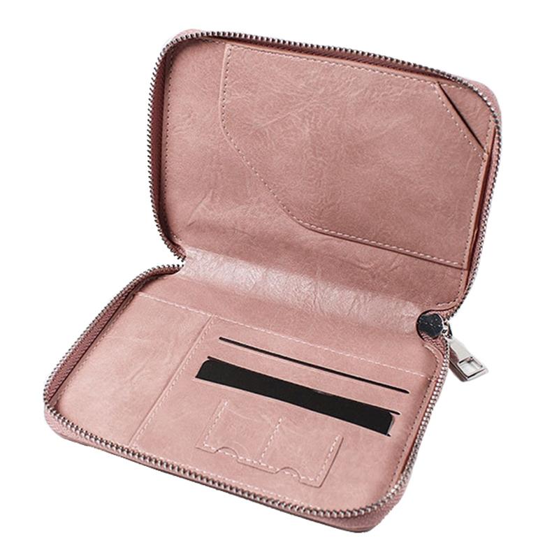 Rfid-blocking Travel Document Pouch - Coffee 5