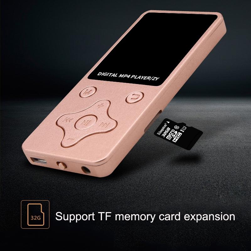 Ultra Thin Lossless Mp4 Player With Hd Video & Sound Quality - Rose Gold 7