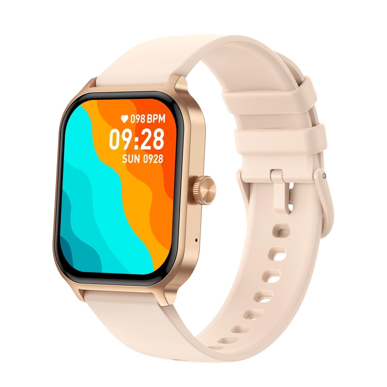 1.93 Inch Colour Screen Smart Watch Support Bluetooth Call / Health Monitoring - Gold 12