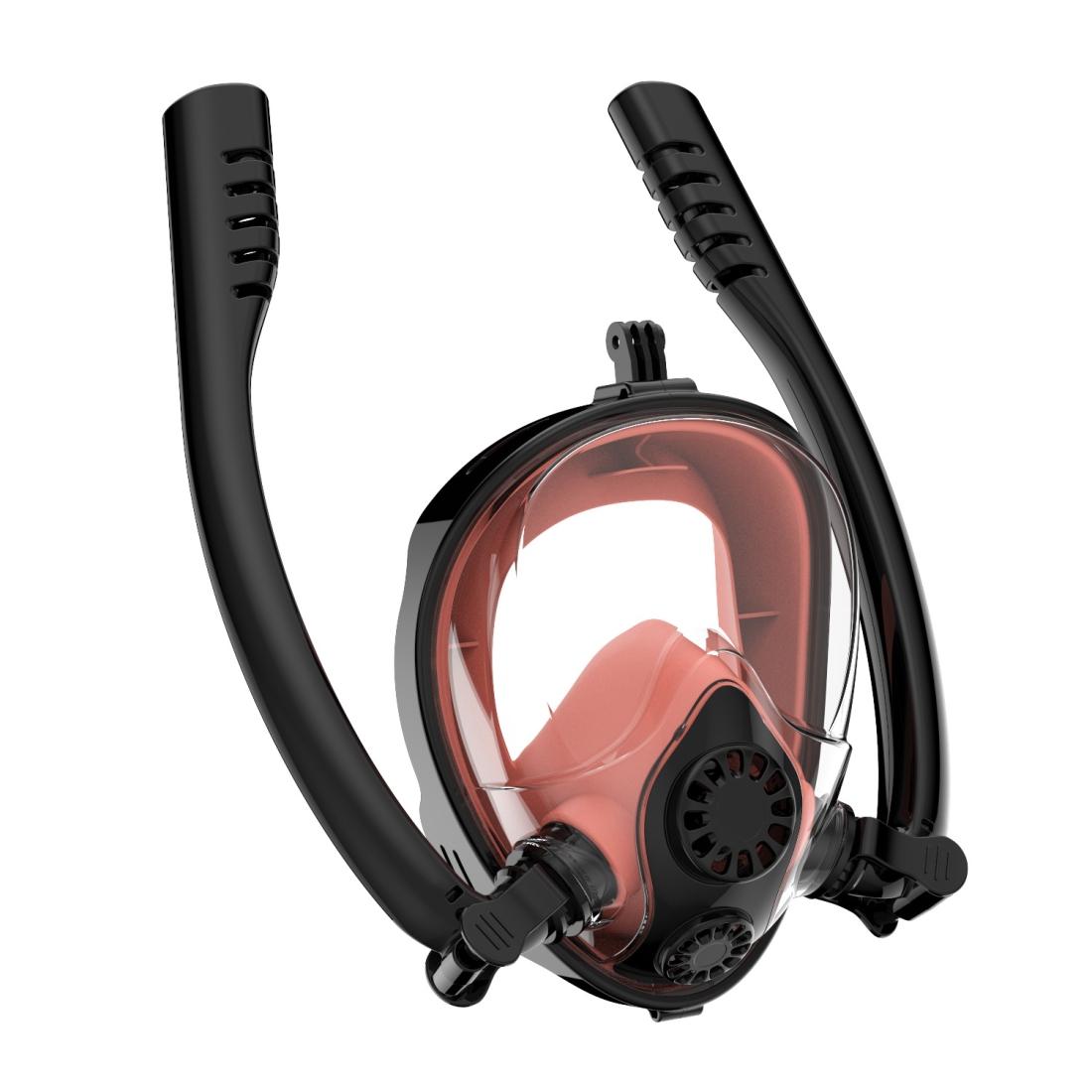 Full Dry Silicone Diving Mask for Water Sports and Gopro Hero11 - Black 3