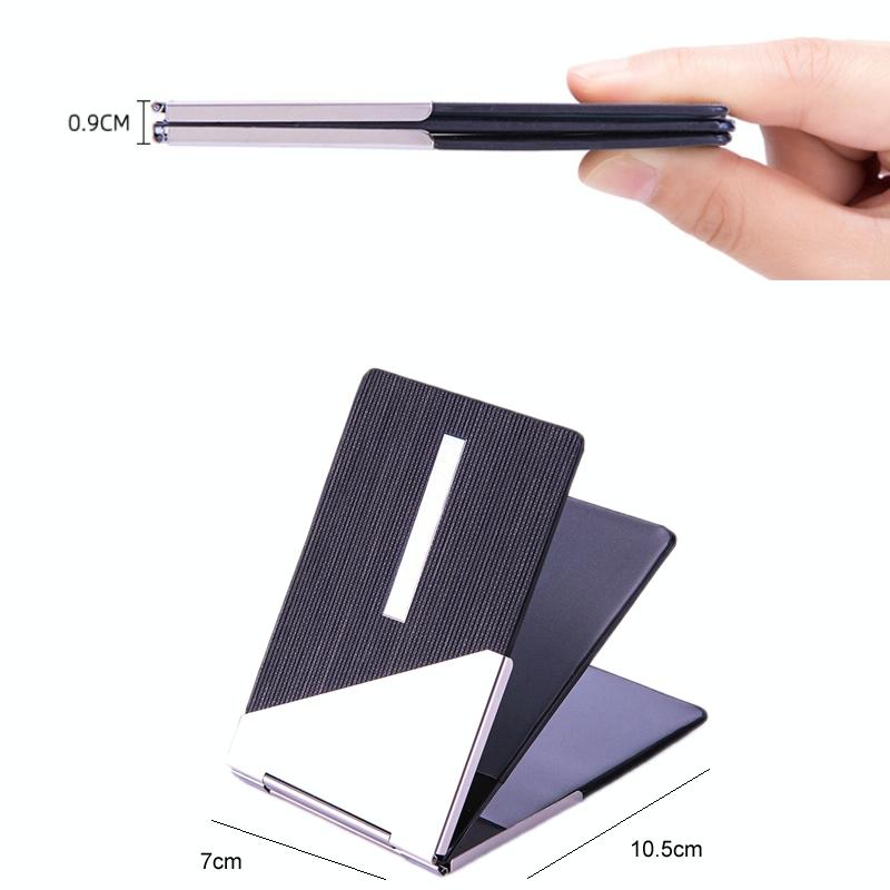 Metal Driver License Holder Fits Most Vehicles - Stripe Gray 3