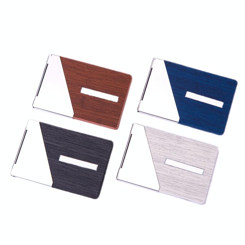 Metal Driver License Holder Fits Most Vehicles - Stripe Gray 4