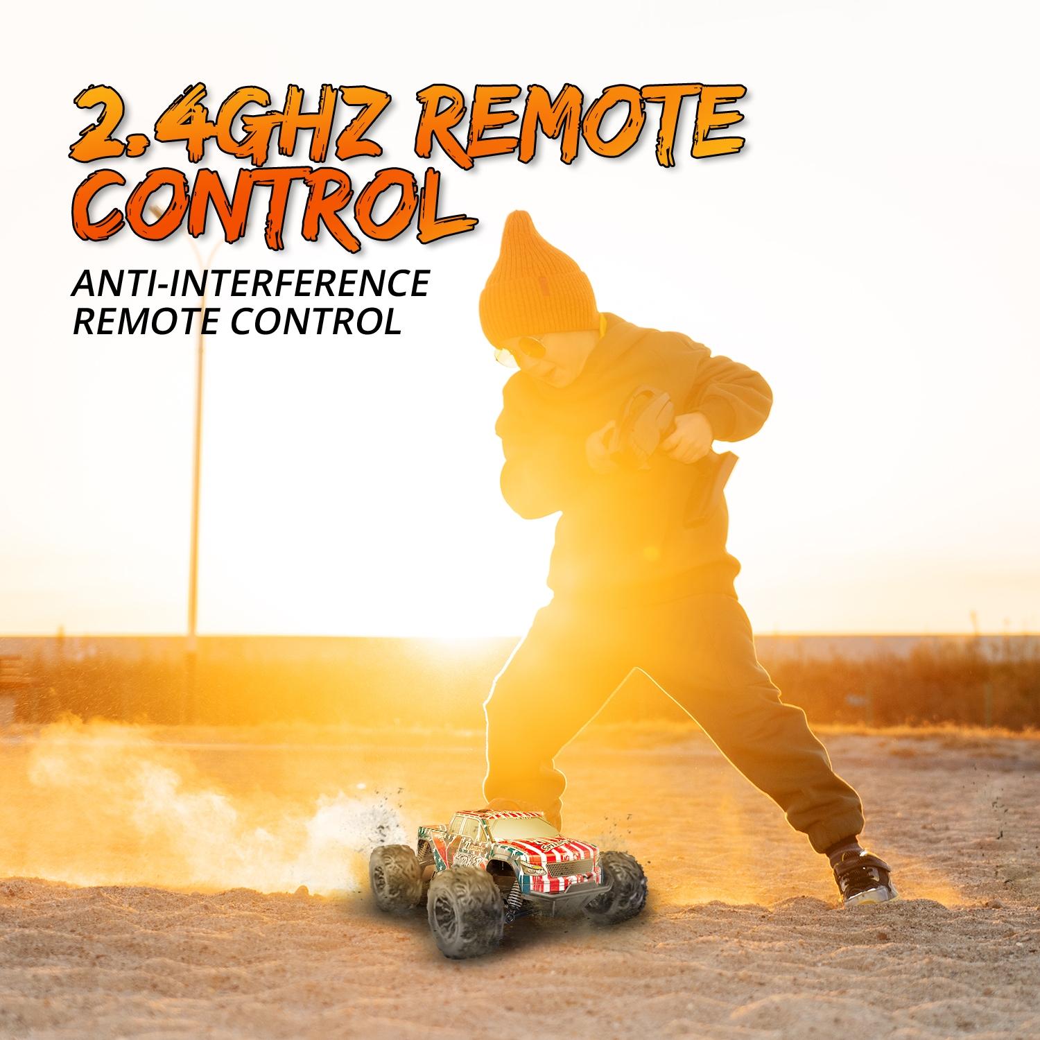 1 20 Full Scale 2.4g Rc Off-road Vehicle - Off-road Ready - Red 9
