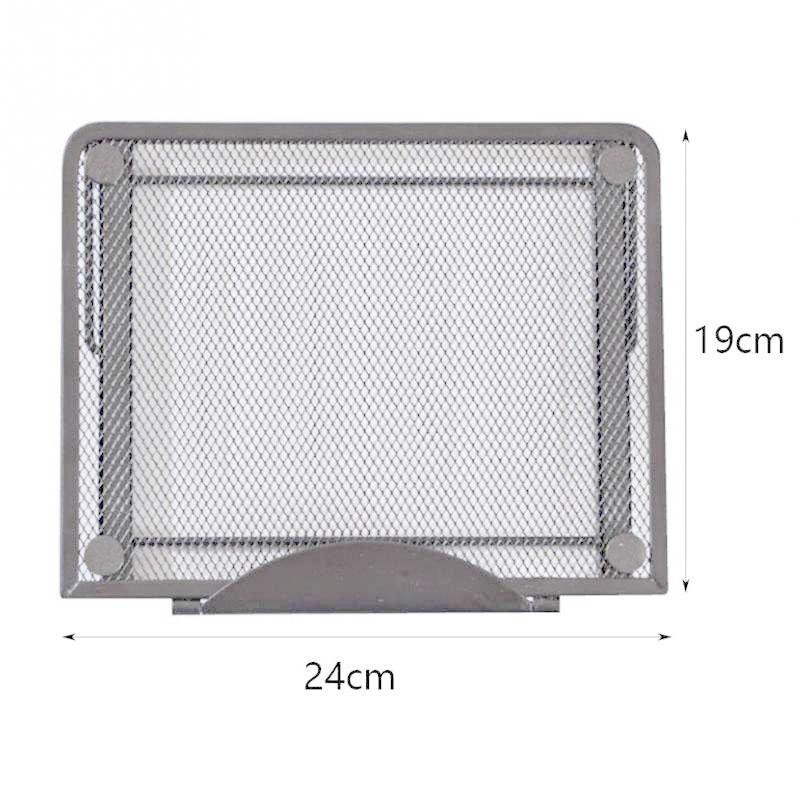 Adjustable Folding Metal Mesh Desktop Cooler - Black 5