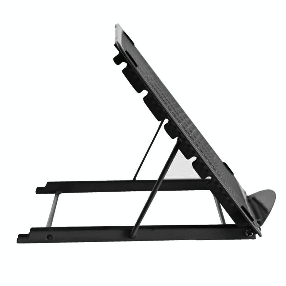Adjustable Folding Metal Mesh Desktop Cooler - Black 12