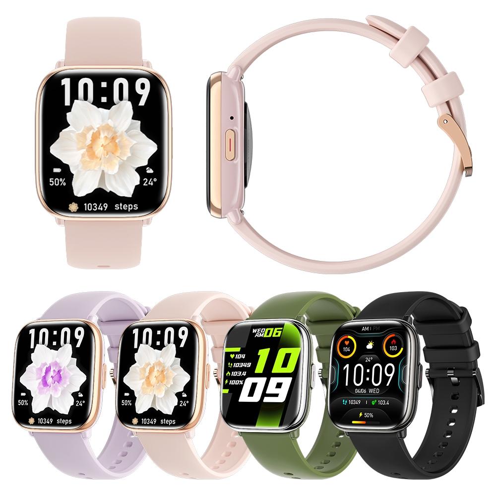 Waterproof Smart Watch With Blood Oxygen Monitoring - Ip68 - Purple 3