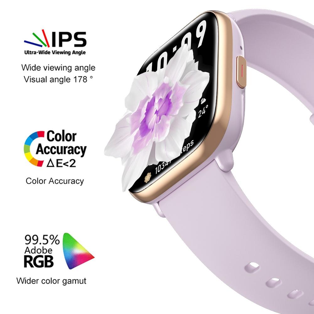 Waterproof Smart Watch With Blood Oxygen Monitoring - Ip68 - Purple 8