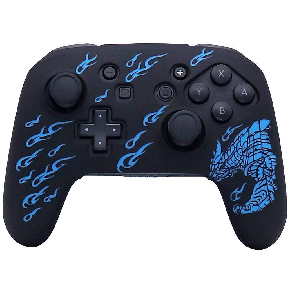 Nintendo Switch Pro Silicone Sleeve - Soft and Protective - Blue 10