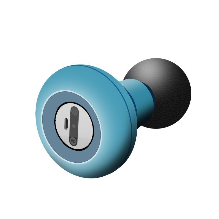 Portable Muscle Relaxation Massager Home Vibrating Hammer - Green 10