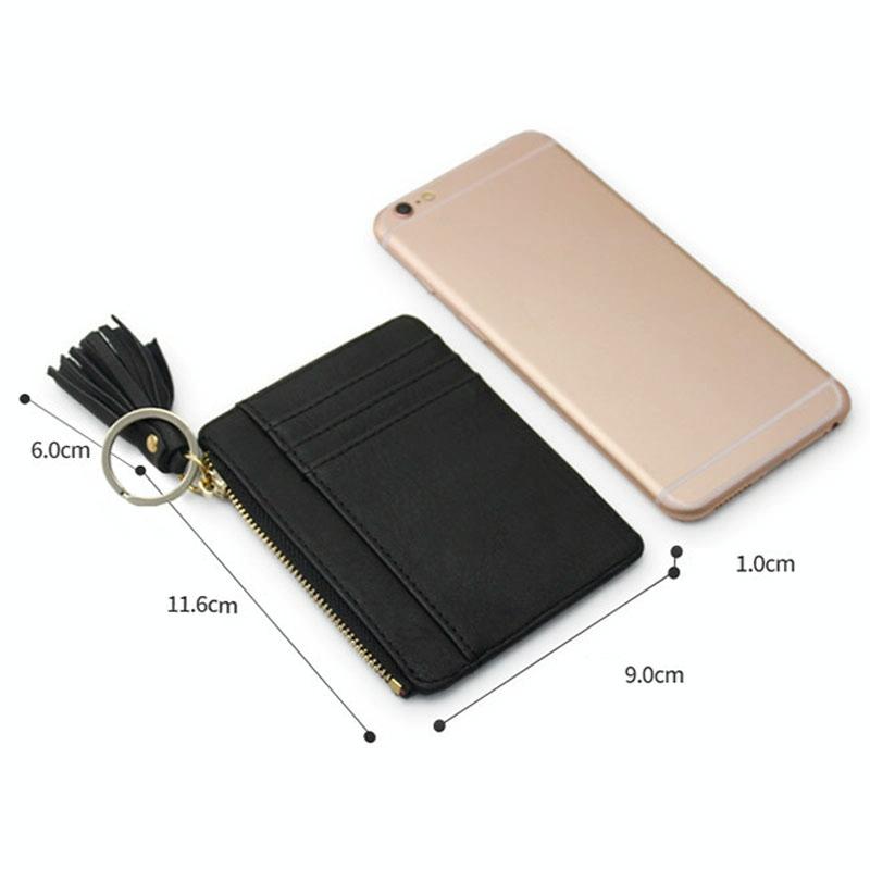 Compact Card Holder With Large Capacity Cute Mini Coin Purse - Green 3