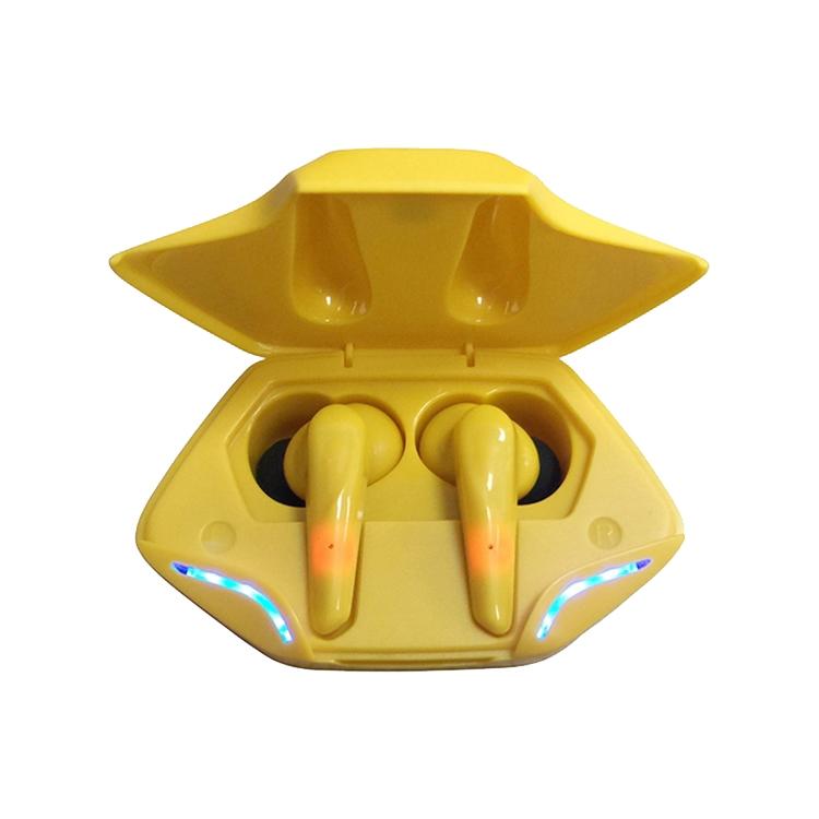Wireless Gaming Earbuds with Bluetooth 5.0 and Led - Yellow 11