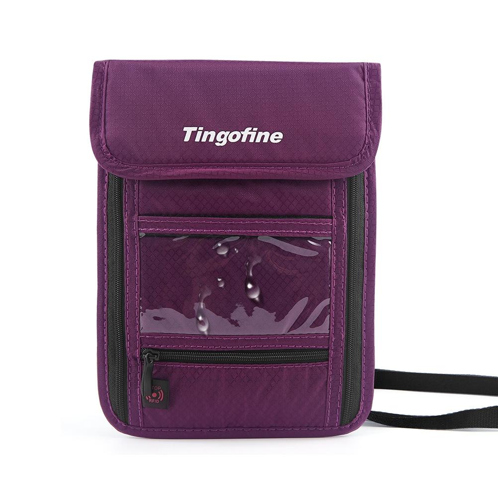 Travel Document Bag with Rfid Blocking - 21x16cm - Iron Gray 13