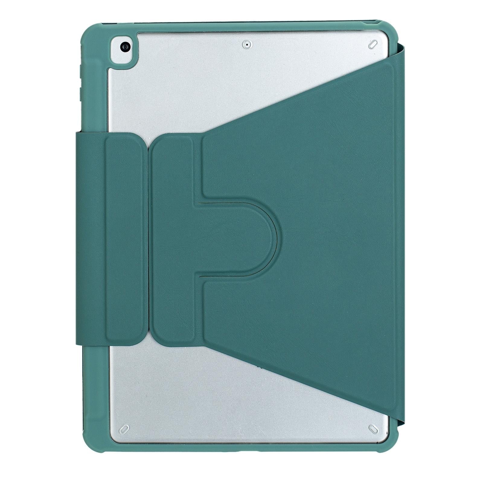 360 Rotation Bluetooth Keyboard Leather Case For Ipad 10.9 2022 - Transparent Acrylic With Touch Control - Green 11
