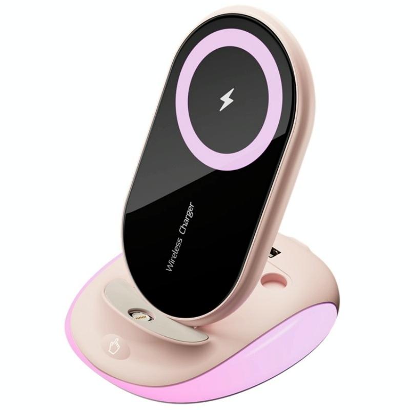 15W Universal Desktop Wireless Charger - White 12