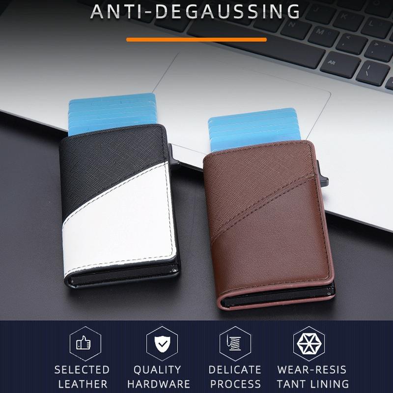 Anti-theft Rfid Leather Wallet - Secure Design - Blue 8