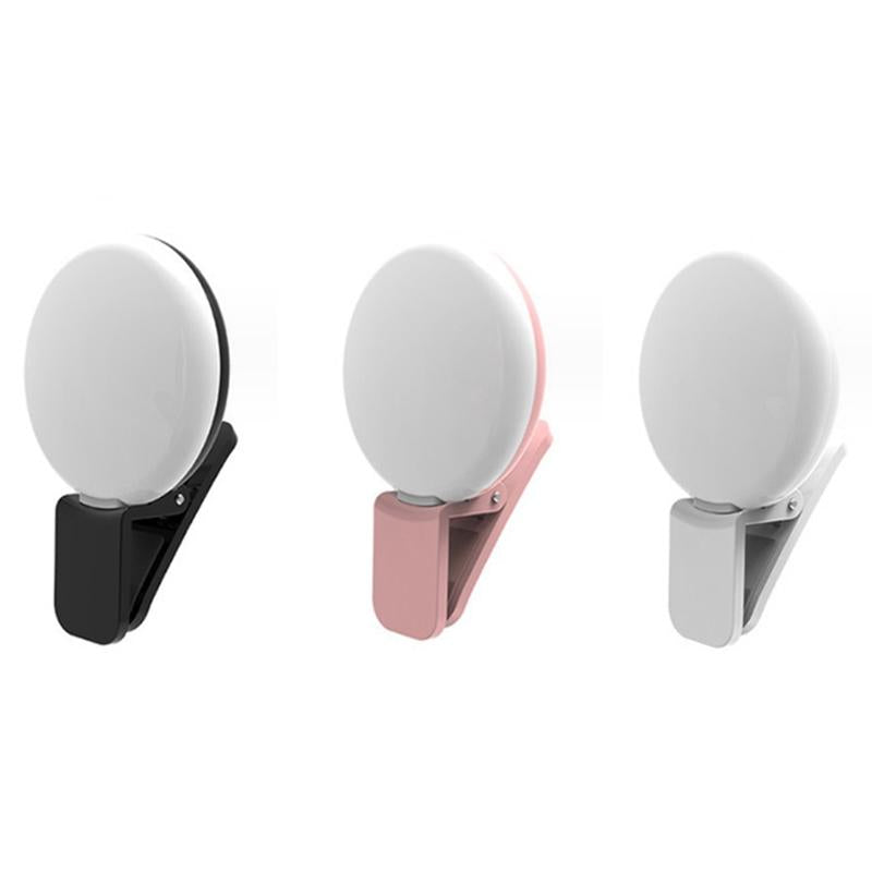 2-pack Led Selfie Light for Mobile Phone Photography - Black 3