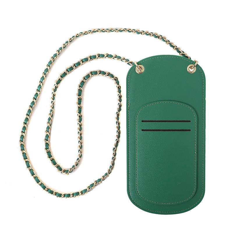 Compact Cell Phone Crossbody Bag - Green 5