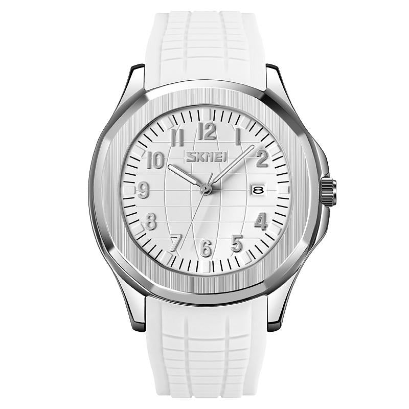 Waterproof Men Multifunctional Outdoor Watch - Black Belt White Noodles 10